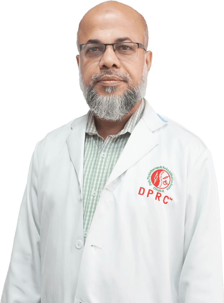 Dr. Shafiullah Prodhan, physiotherapist at DPRC